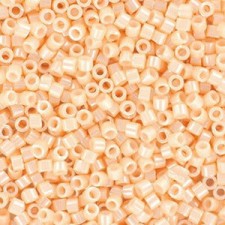 Miyuki delica Beads 11/0 - Opaque light peach ceylon DB-1532